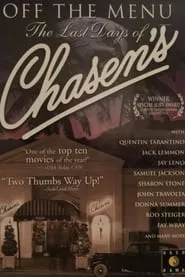 Poster for Off the Menu: The Last Days of Chasen's