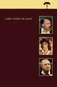 Poster for A Dry White Season
