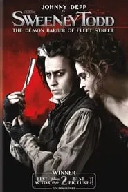 Poster for Sweeney Todd: The Demon Barber of Fleet Street - Burton + Carter + Depp = Todd