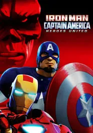 Poster for Iron Man & Captain America: Heroes United