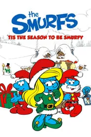 Poster for The Smurfs: 'Tis the Season to Be Smurfy