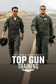 Poster for James Corden's Top Gun Training with Tom Cruise