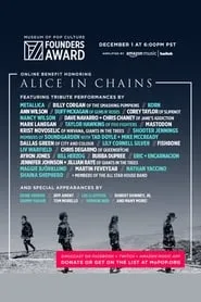 Poster for MoPOP Founders Award 2020 Honoring Alice in Chains
