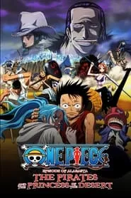 Poster for One Piece: The Desert Princess and the Pirates: Adventure in Alabasta